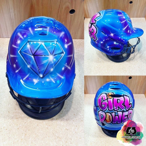 Airbrush Diamond Design (Full Helmet) – Airbrush Brothers
