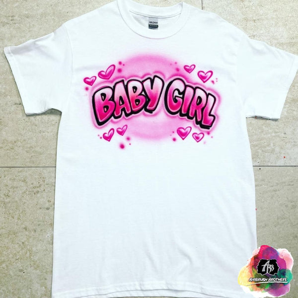 Baby girl logo t 2024 shirt