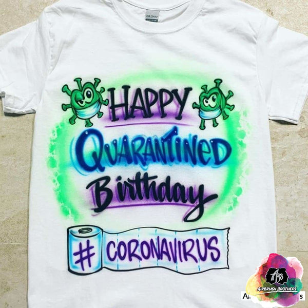 quarantined t-shirt custom cocomelon birthday shirt Spray paint designs on shirts