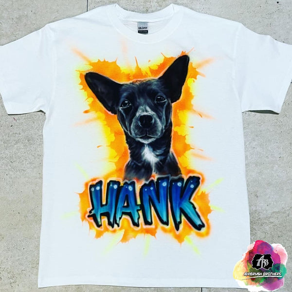 Hank the Dog gets his own T-shirt