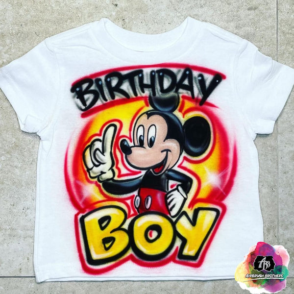 Family Shirts For Mickey Mouse 1st Birthday Shirt Boy Airbrush Birthday Boy Mickey Mouse Shirt Design Airbrush Brothers Family Shirts For Mickey Mouse 1st Birthday Shirt Boy Airbrush Birthday Boy Mickey Mouse Shirt Design Airbrush Brothers