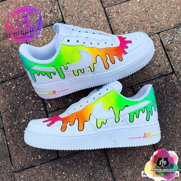 Airbrush Custom Paint Drip Shoes – Airbrush Brothers