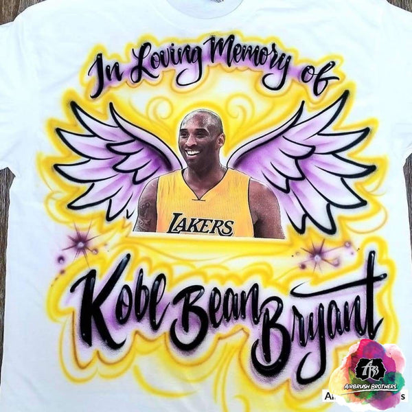 Tag et bad halvkugle planer Airbrush Forever in our Hearts Portrait Shirt Design – Airbrush Brothers