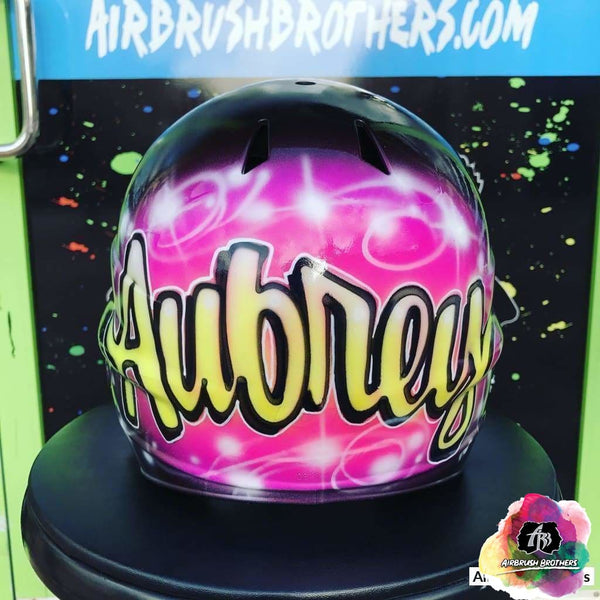 custom hats Airbrush events  live airbrush Softball Emoji Design