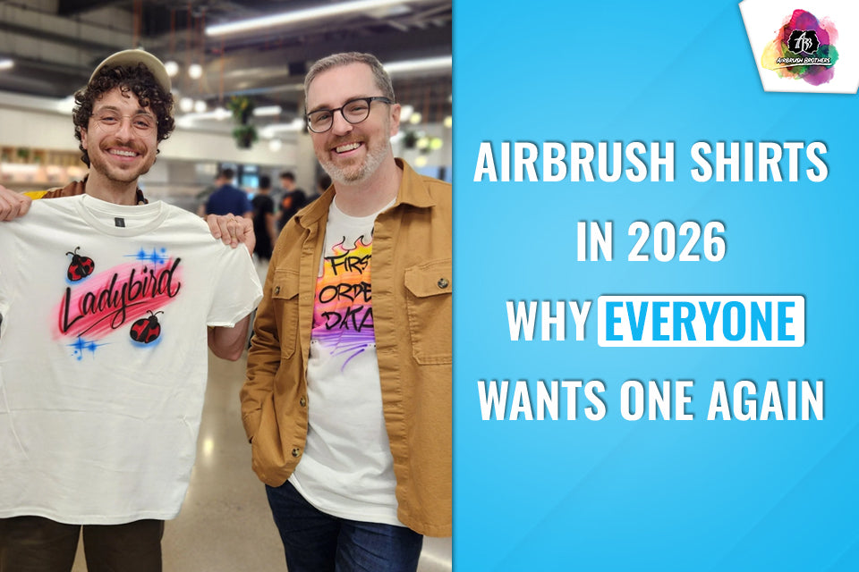 Airbrush Shirts in 2026 - Why Everyone Wants One Again