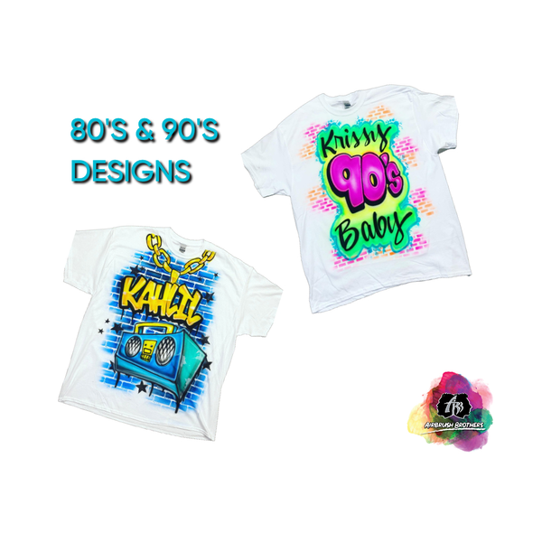 80'S/90'S Designs – Airbrush Brothers