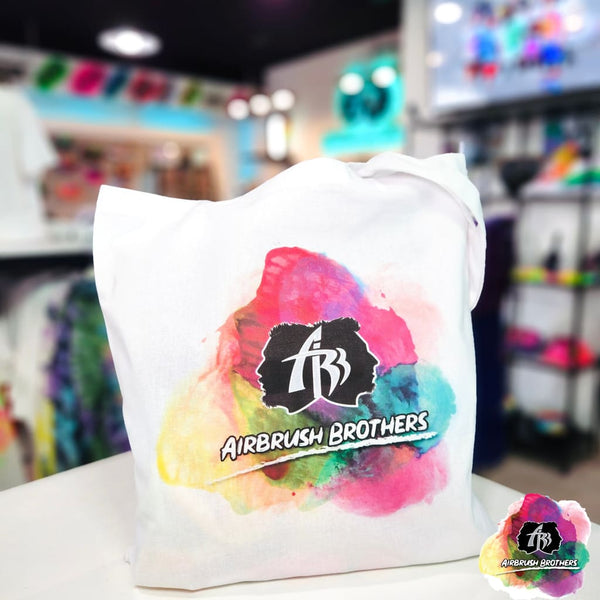 airbrush custom spray paint  Airbrush Brothers Tote Bag | Limited Edition shirts hats shoes outfit  graffiti 90s 80s design t-shirts  Airbrush Brothers