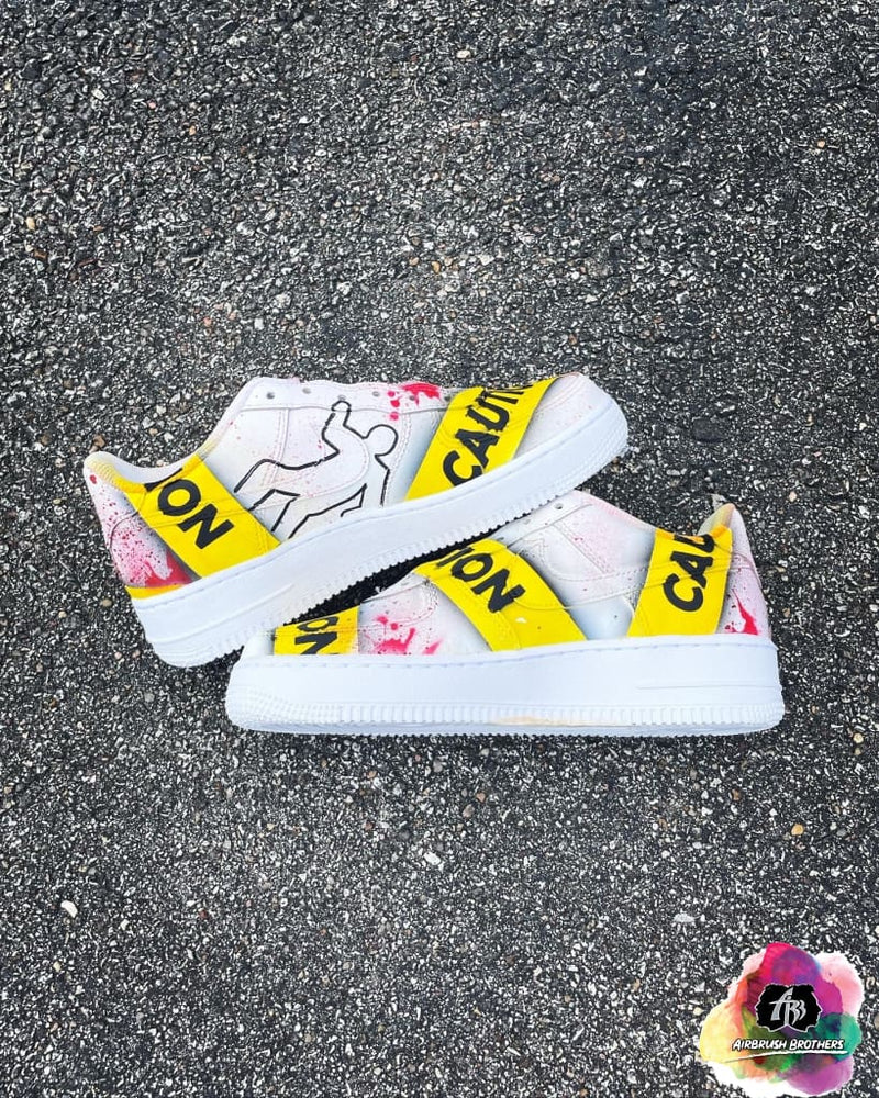 Nike Custom Airbrushed Graffiti Shoes