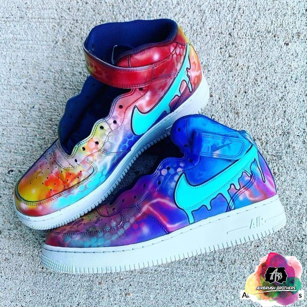 Custom Airbrushed Graffiti Nike Shoes 9.0