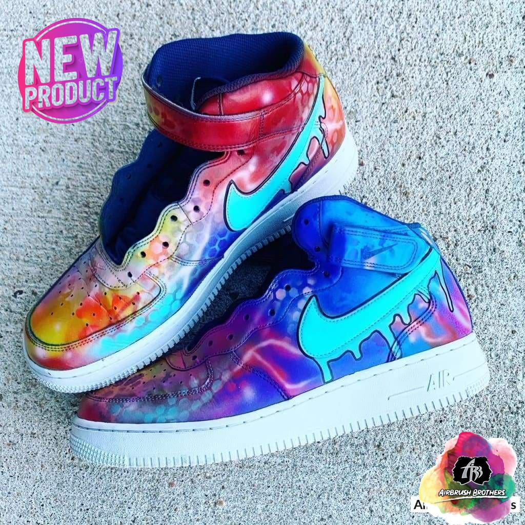 Custom Airbrushed Graffiti Nike Shoes – Airbrush Brothers