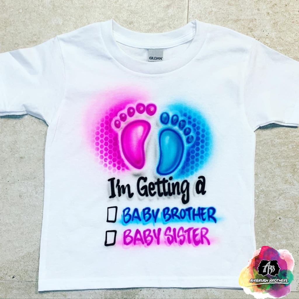 Gender Reveal Paint T Shirt Our Intimate Gender Reveal💕 Can Not