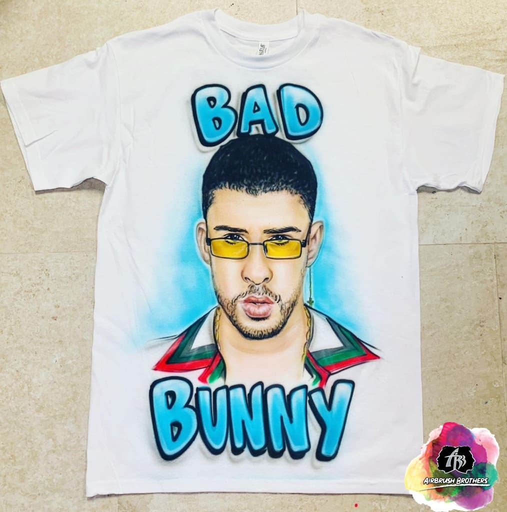 BAD BUNNY Shirt Bad Bunny Printed Graphic Tee Bad Bunny Fan Shirt