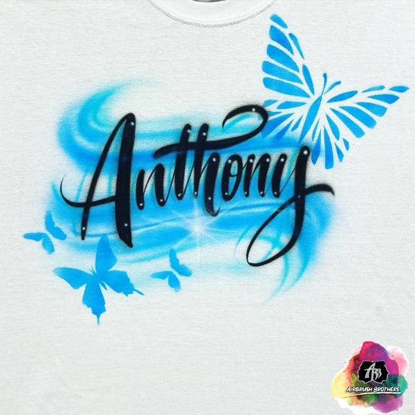 Airbrush Los Angeles Shirt Design Adult S / Yes
