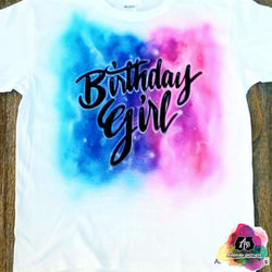 custom airbrush birthday shirts