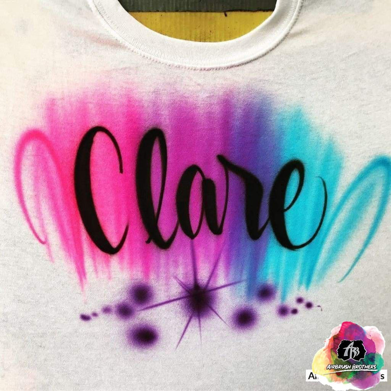 Airbrush Name Shirt Design – Airbrush Brothers