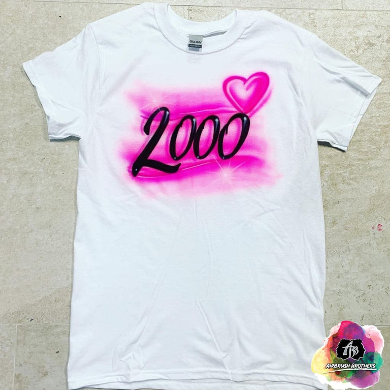 Airbrush Old School 2000's Shirt Design – Airbrush Brothers