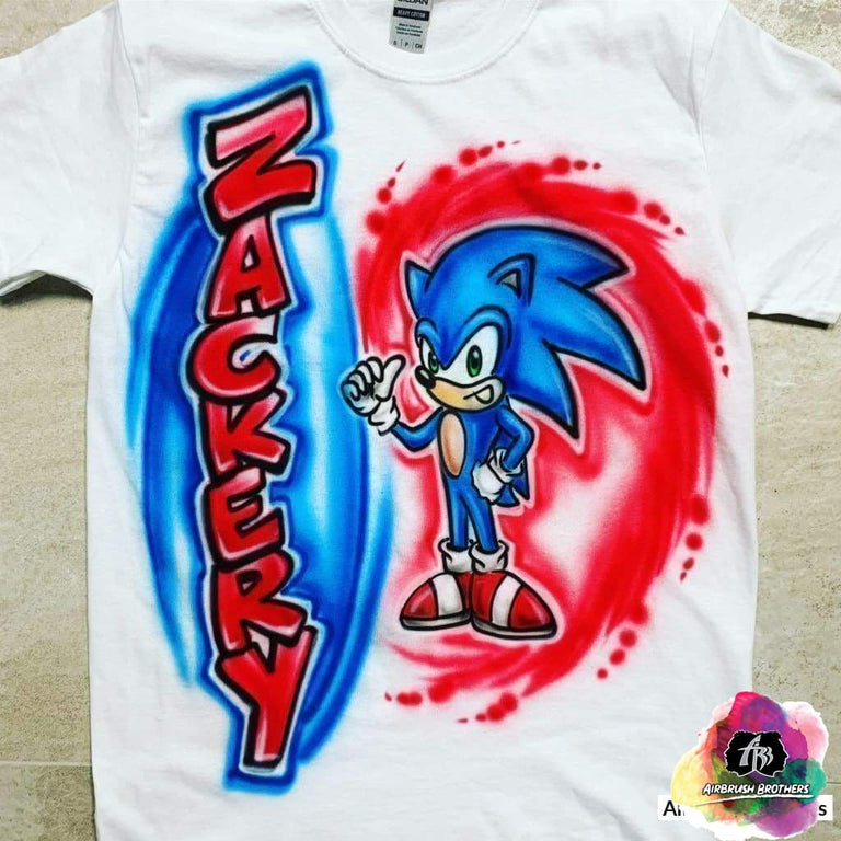 sonic the hedgehog shirt 5t