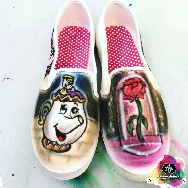 Beauty and the Beast Shoe Design