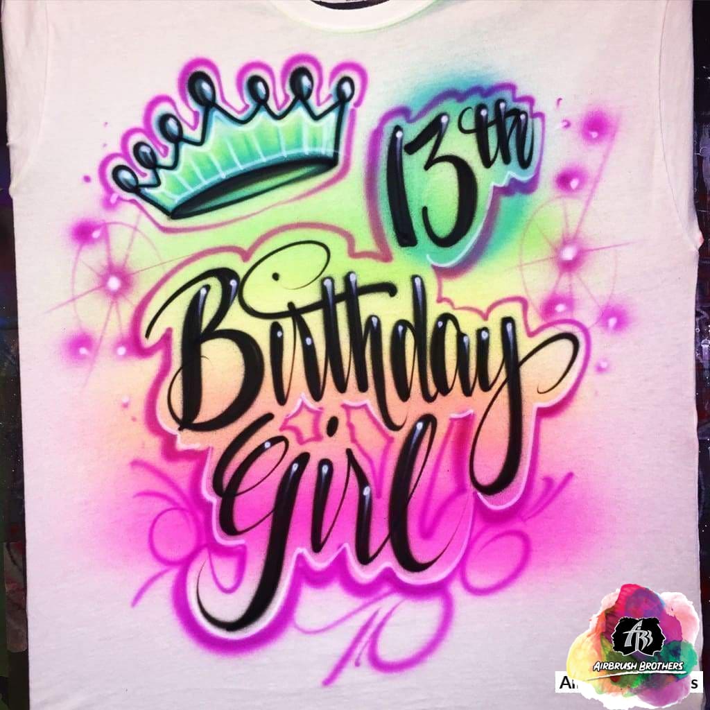 Personalized Girls Powerpuff Birthday Shirt, Family Birthday Girl Shirt, Cartoon Birthday Matching Tee - Black - S - adult - male