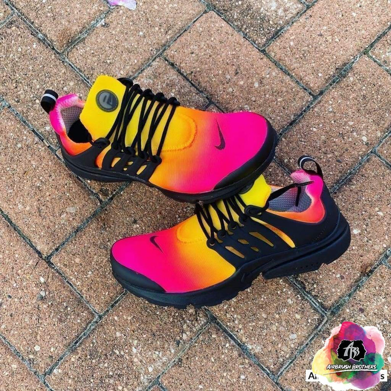 Custom Airbrush Nike Prestos Fade 7 Womens Custom Airbrush Nike Prestos Fade 7 Womens