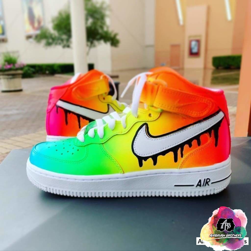 Custom airbrush shoes online for sale at affordable prices