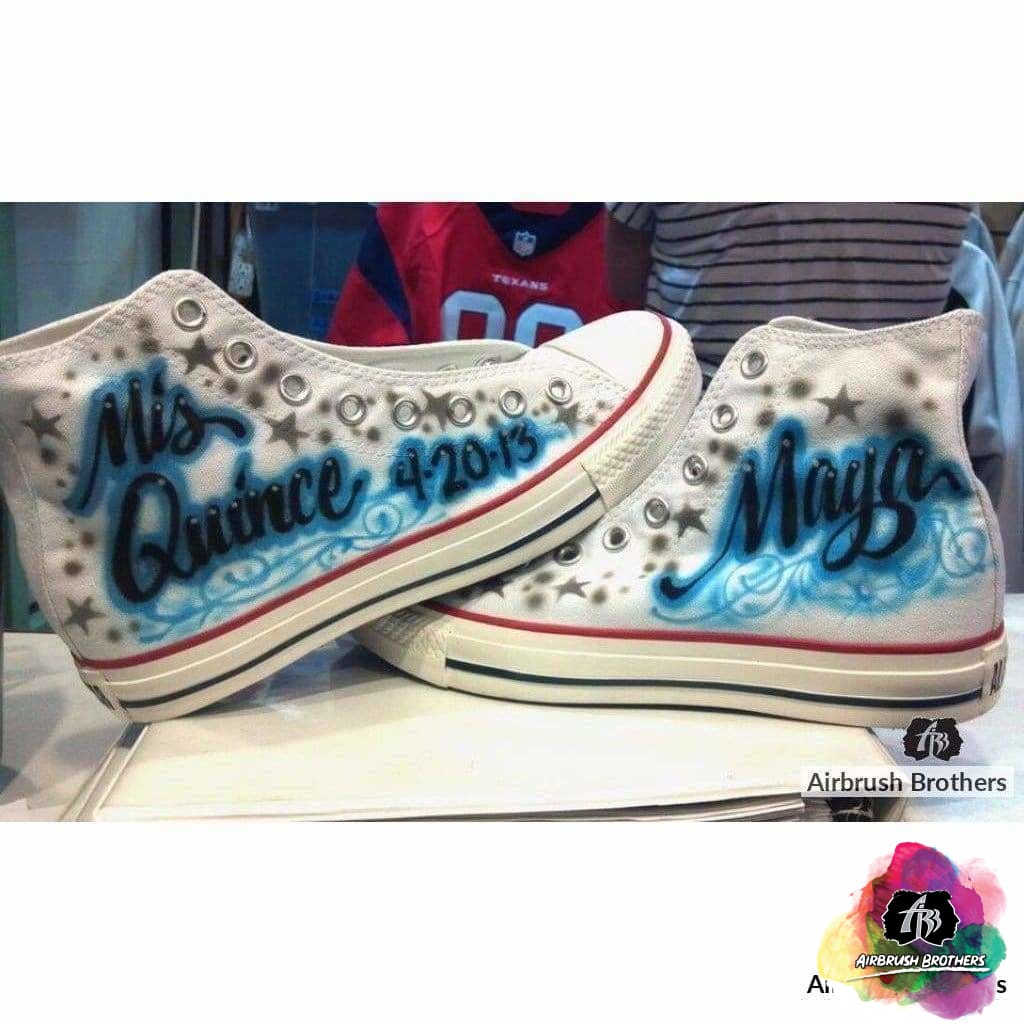 AirbrushBrothers Custom Airbrush Shoes