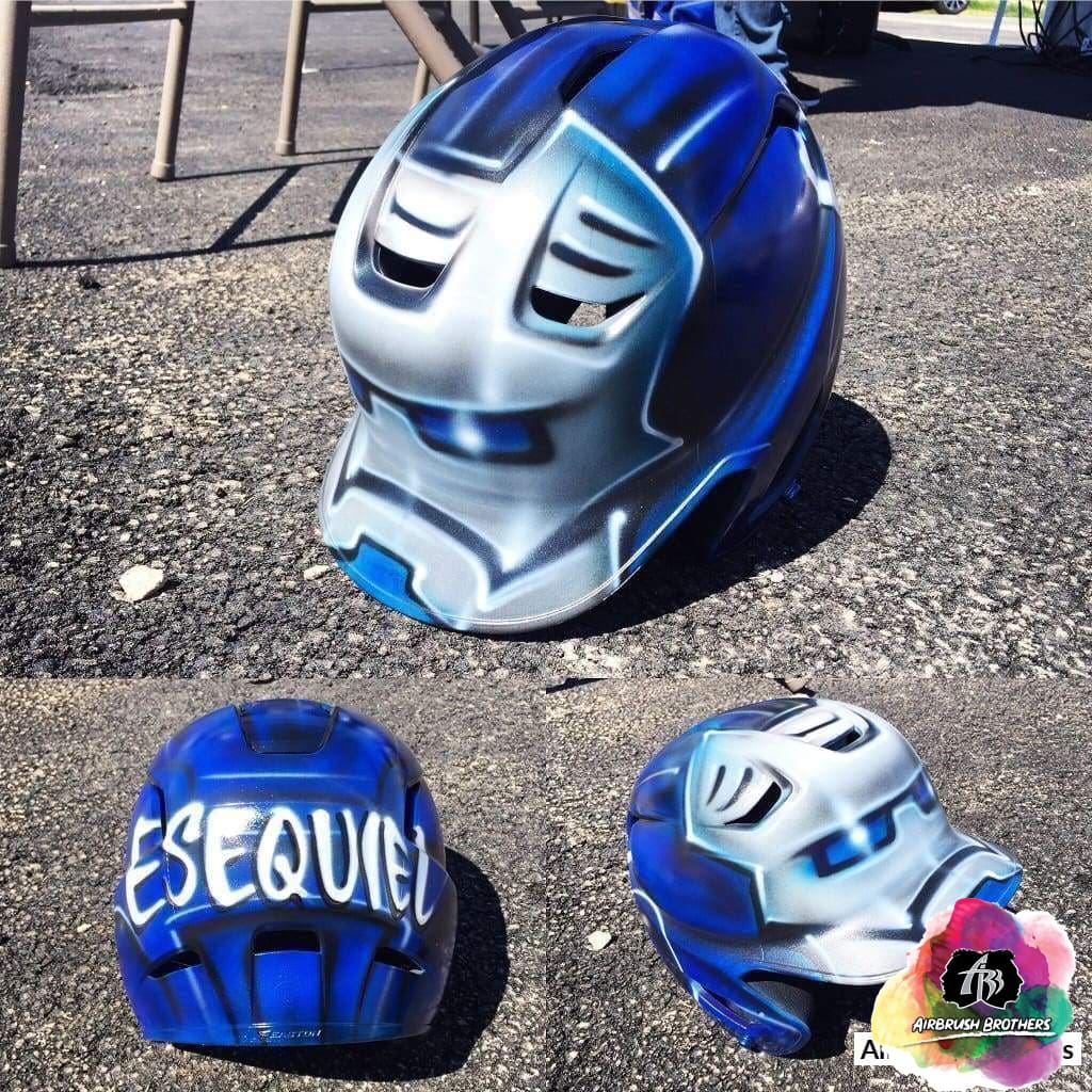 custom iron man helmet Airbrush Iron Man Helmet Design – Airbrush Brothers