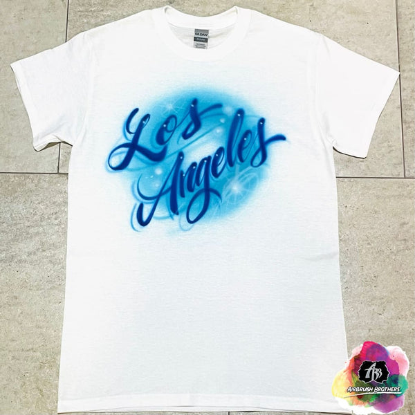 Airbrush Los Angeles Shirt Design – Airbrush Brothers