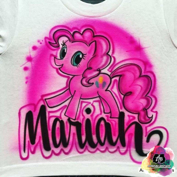 t shirt designs My Little Pony Shirt Design custom airbrush
