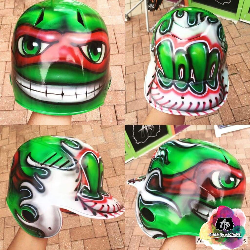 Ninja Turtle Helmet Design (Full Helmet) – Airbrush Brothers